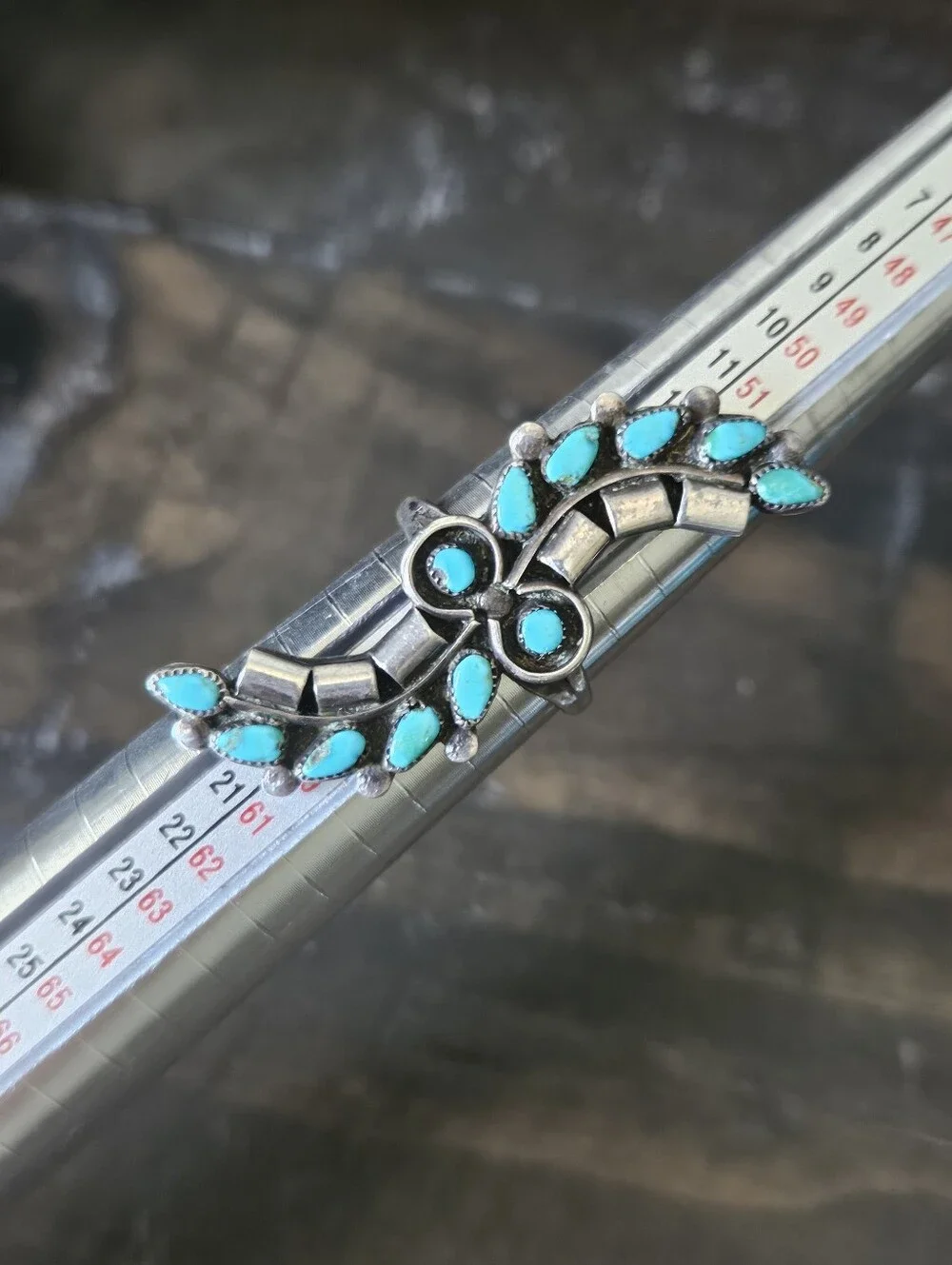 Zuni | Jewelry | Zuni Vintage Turquoise Ring | Poshmark